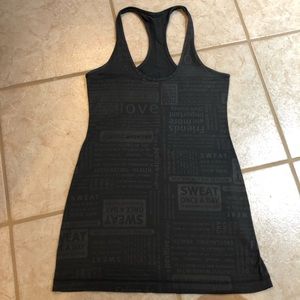 RARE print - Classic Lululemon Racerback Tank